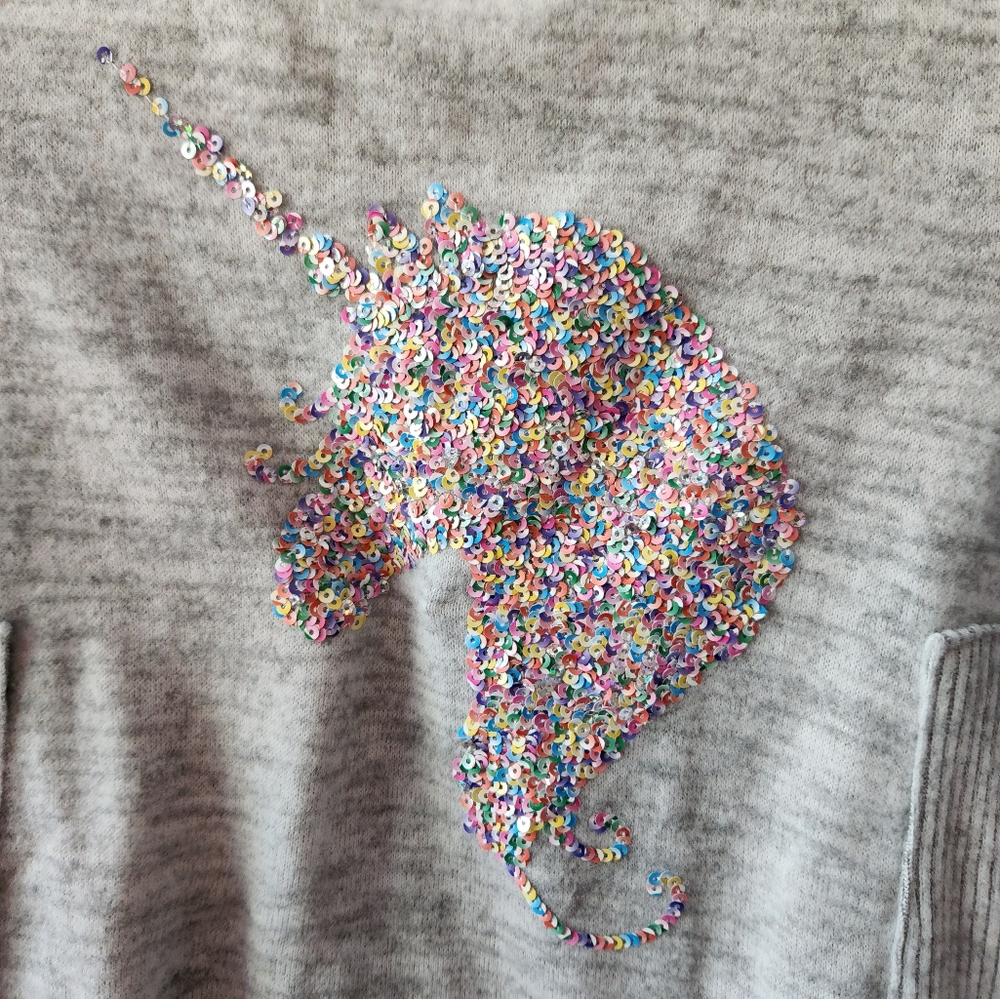 Sequin Unicorn Top - Picture 3 of 5